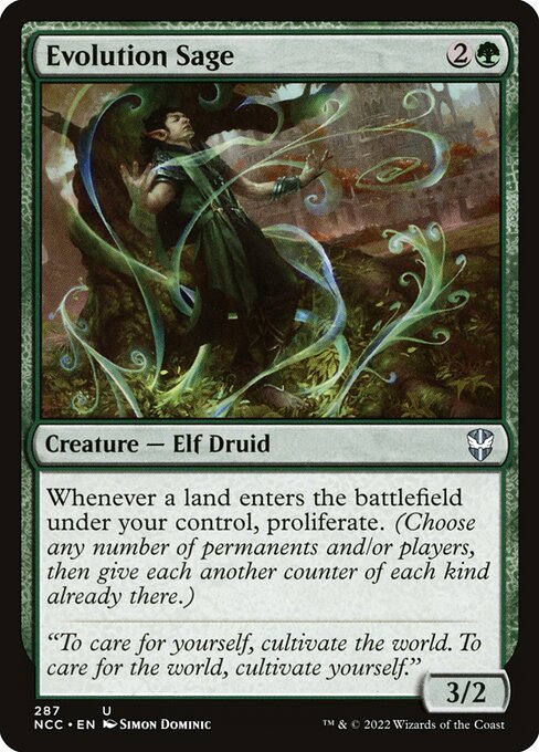 Evolution Sage [New Capenna Commander]
