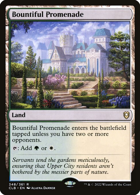 Bountiful Promenade [Commander Legends: Battle for Baldur's Gate]