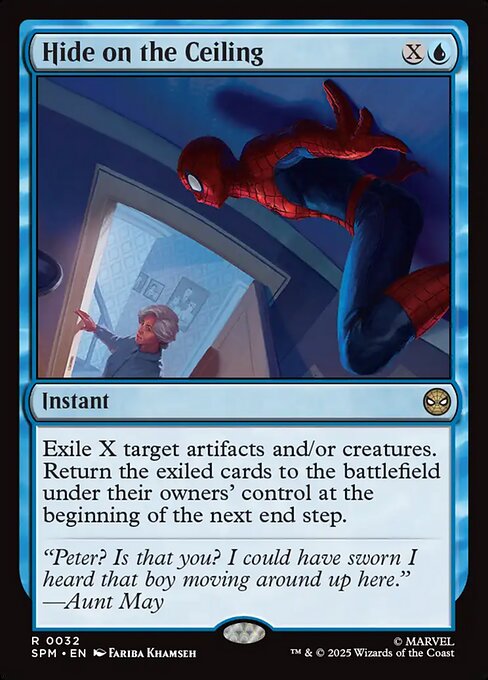 Hide on the Ceiling [Marvel's Spider-Man]