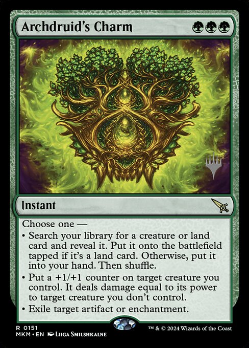 Archdruid's Charm [Murders at Karlov Manor Promos]