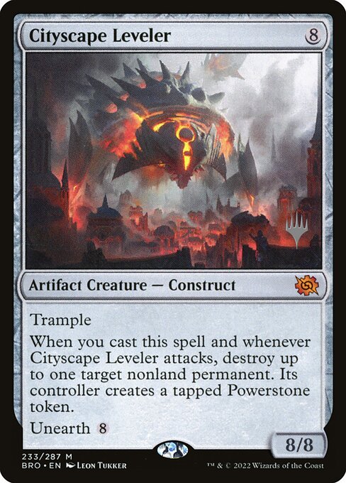 Cityscape Leveler [The Brothers' War Promos]