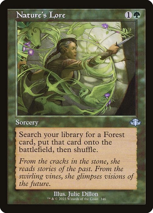 Nature's Lore [Dominaria Remastered]