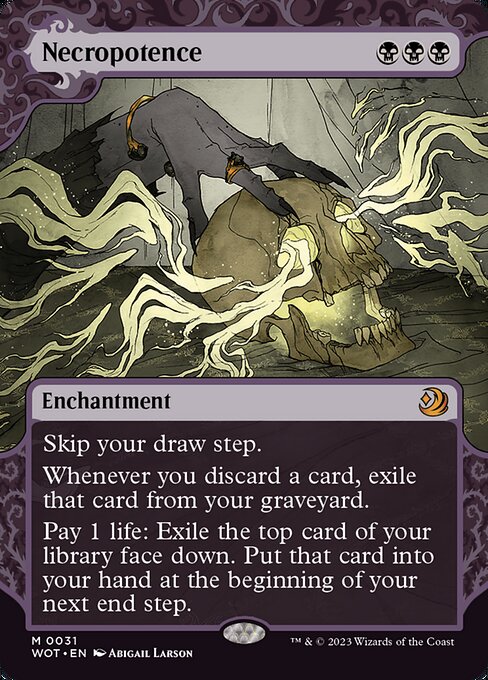 Necropotence [Wilds of Eldraine: Enchanting Tales]